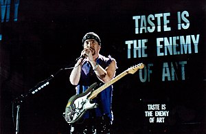 The Edge performing on Zoo TV Tour in Melbourne Nov 13 1993.jpg